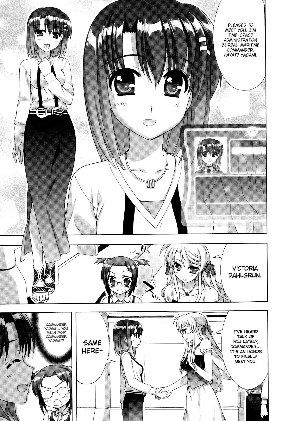 Mahou Shoujo Lyrical Nanoha Vivid Chapter 45 page 20 - Chapter 45 : Chance Meeting of Descendants