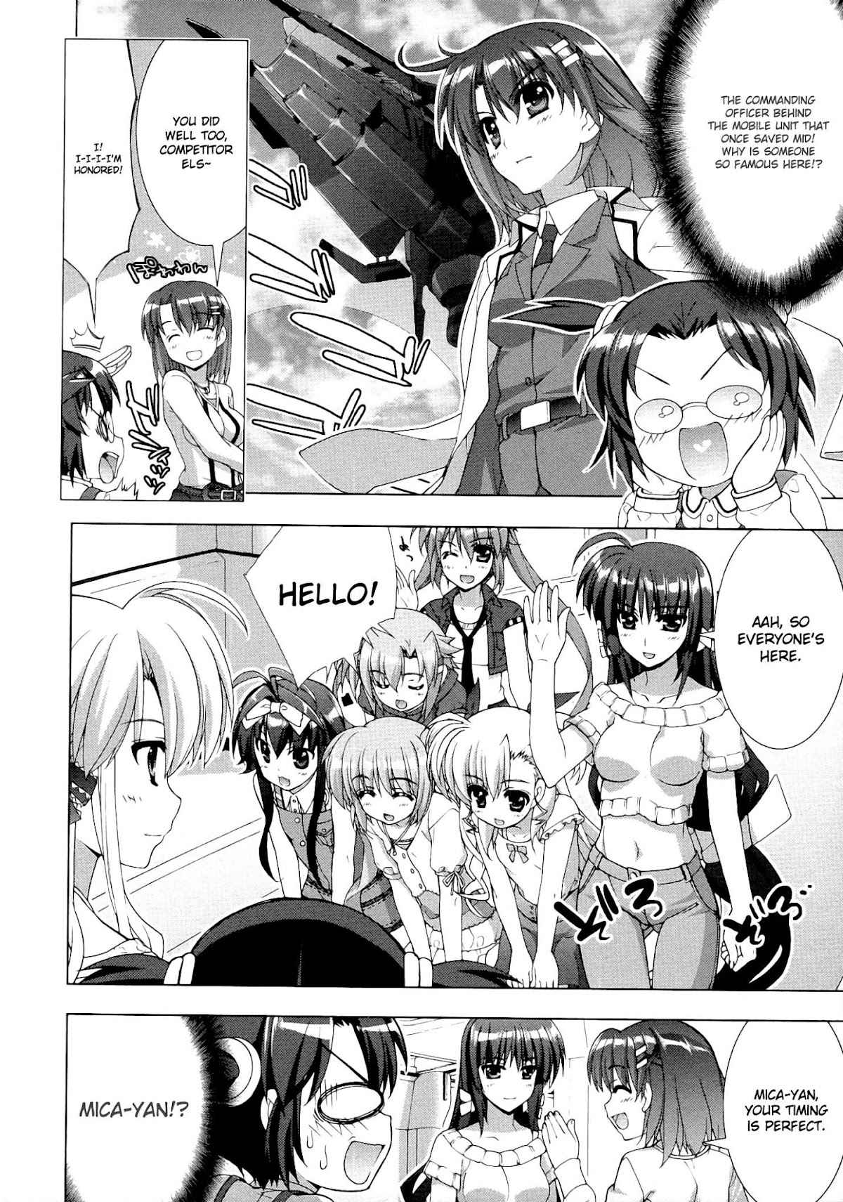 Mahou Shoujo Lyrical Nanoha Vivid Chapter 45 page 21 - Chapter 45 : Chance Meeting of Descendants