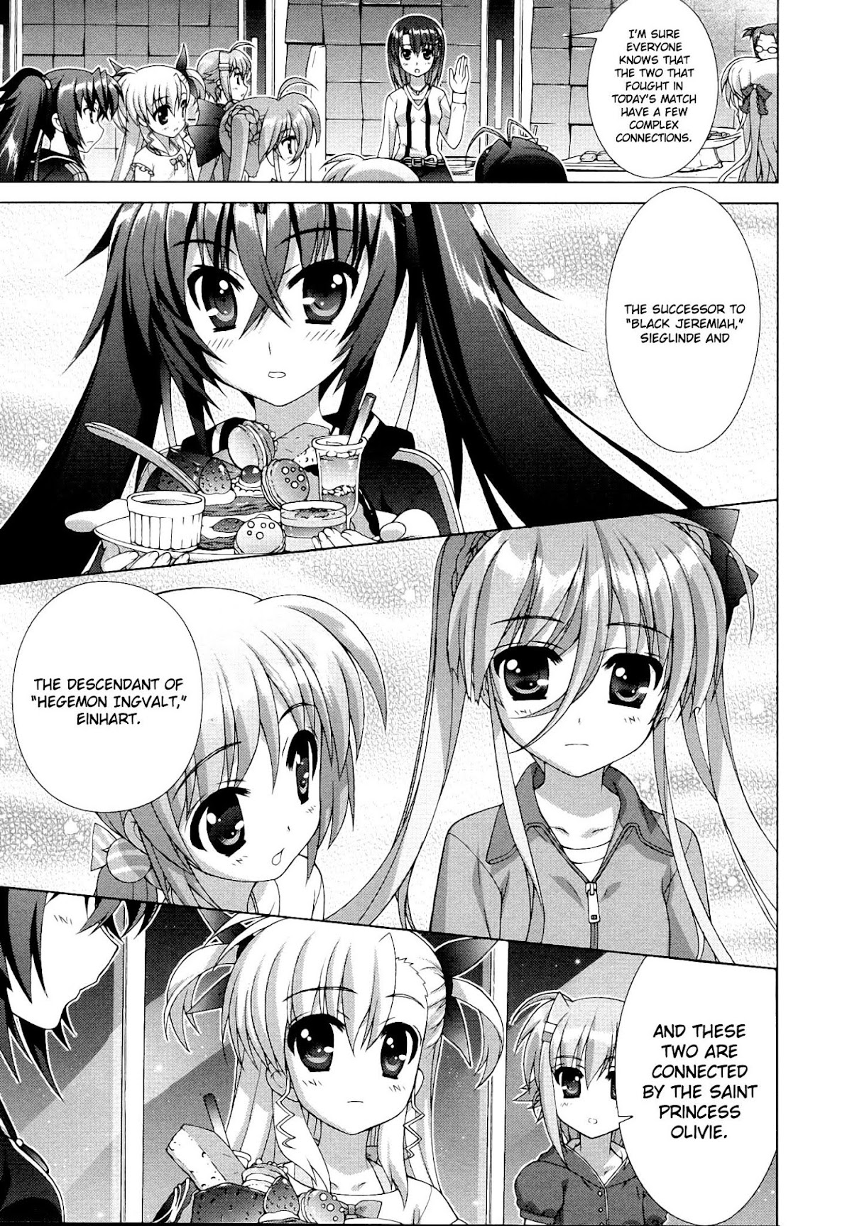 Mahou Shoujo Lyrical Nanoha Vivid Chapter 45 page 25 - Chapter 45 : Chance Meeting of Descendants