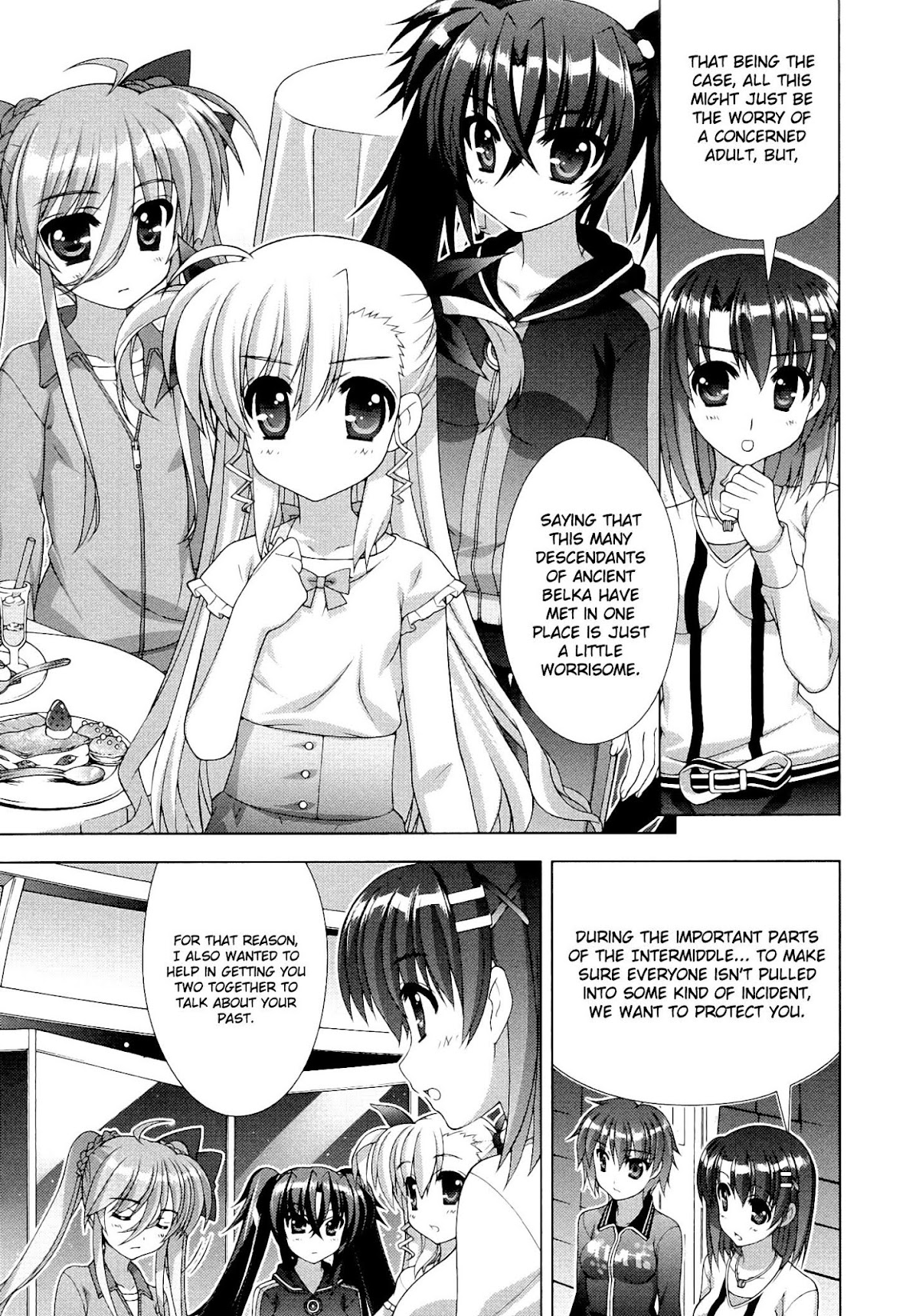 Mahou Shoujo Lyrical Nanoha Vivid Chapter 45 page 27 - Chapter 45 : Chance Meeting of Descendants