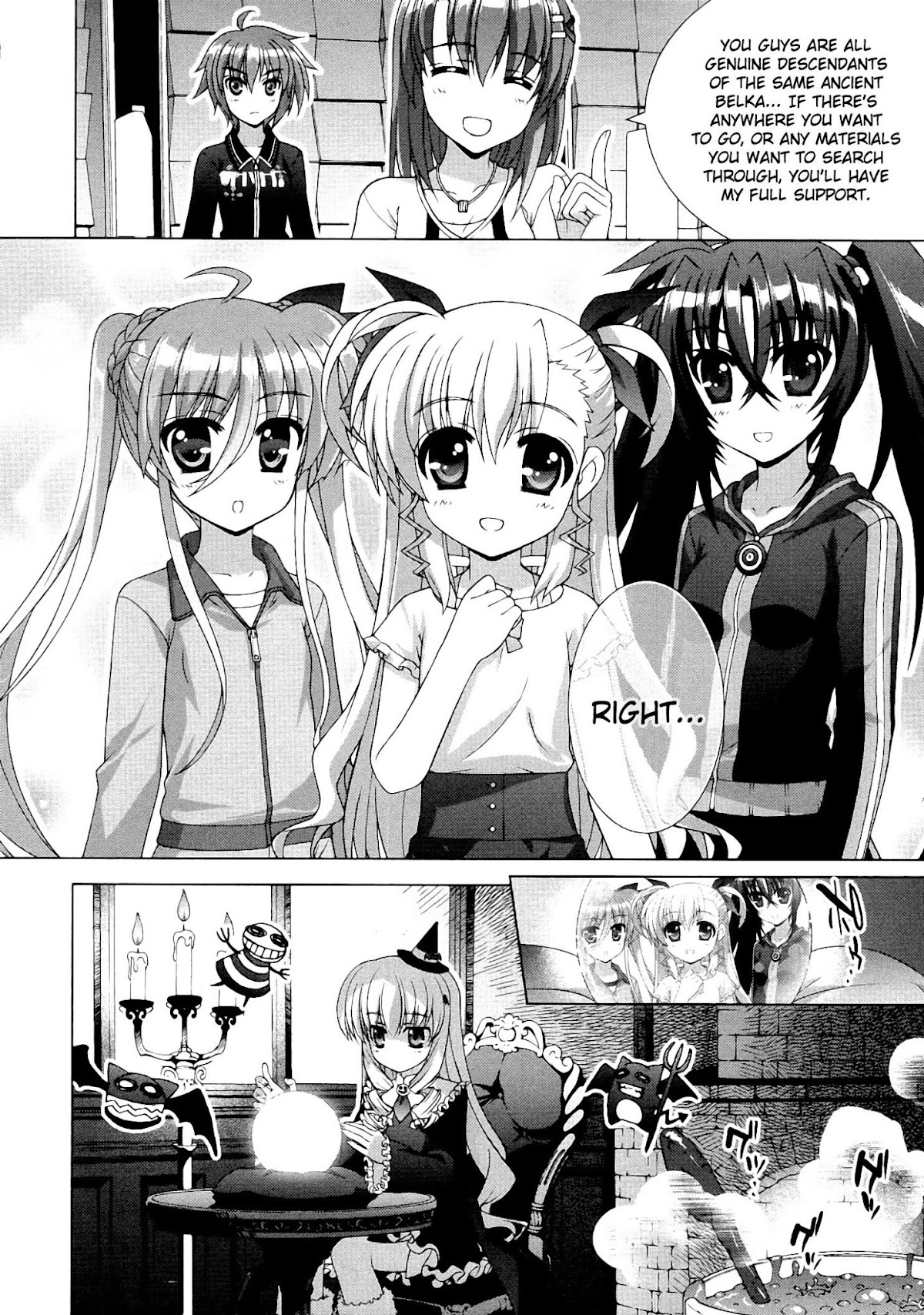Mahou Shoujo Lyrical Nanoha Vivid Chapter 45 page 28 - Chapter 45 : Chance Meeting of Descendants