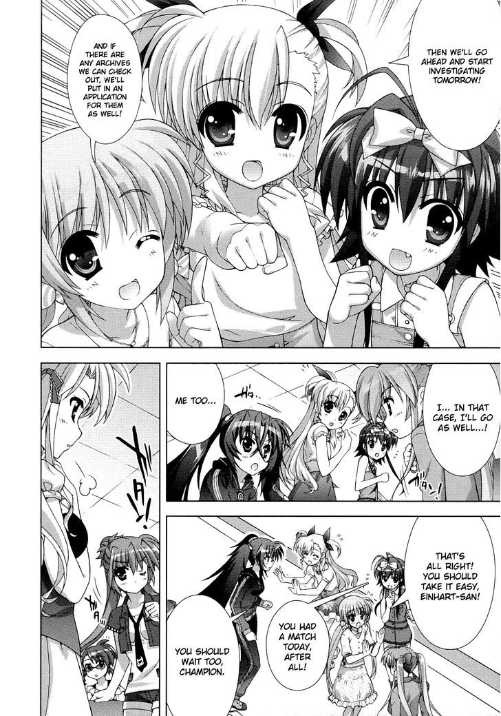 Mahou Shoujo Lyrical Nanoha Vivid Chapter 46 page 25 - Chapter 46 : Memorial of Reminiscene