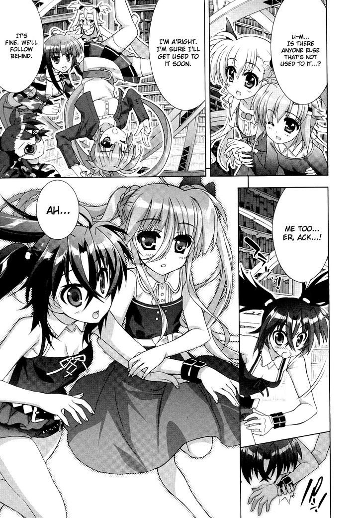 Mahou Shoujo Lyrical Nanoha Vivid Chapter 47 page 18 - Chapter 47 : Infinity Library