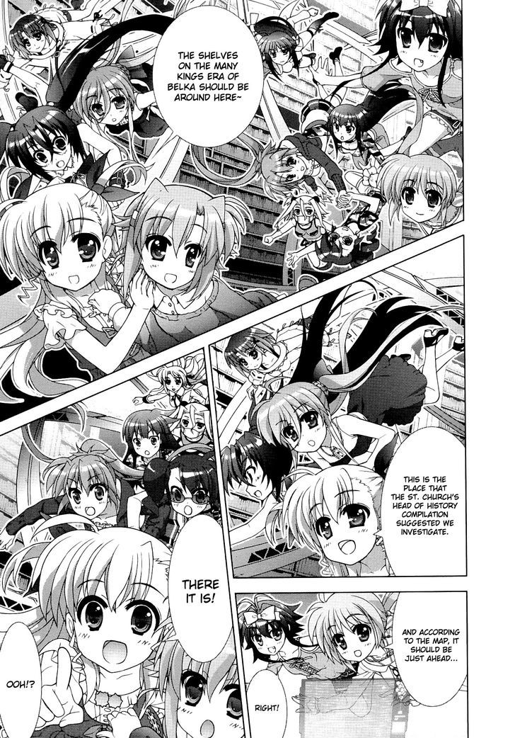 Mahou Shoujo Lyrical Nanoha Vivid Chapter 47 page 20 - Chapter 47 : Infinity Library