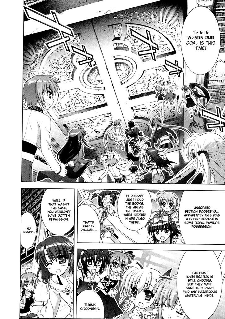 Mahou Shoujo Lyrical Nanoha Vivid Chapter 47 page 21 - Chapter 47 : Infinity Library