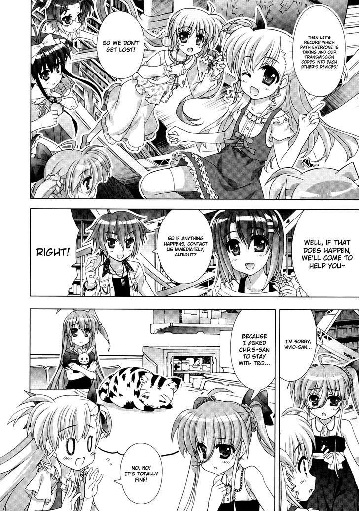 Mahou Shoujo Lyrical Nanoha Vivid Chapter 47 page 24 - Chapter 47 : Infinity Library