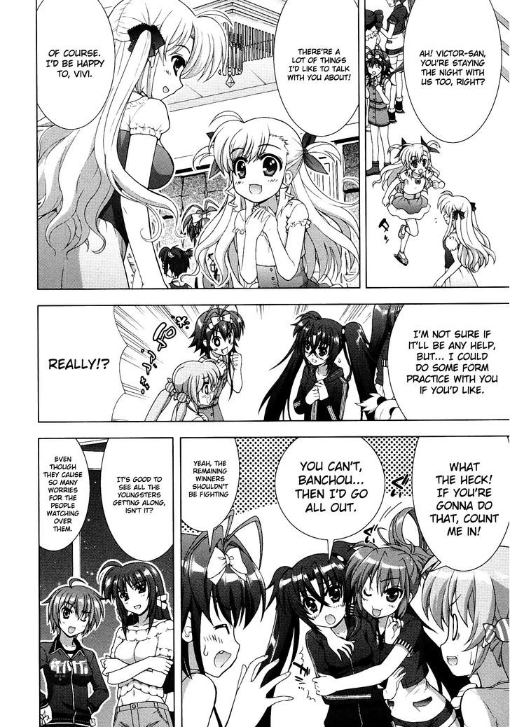Mahou Shoujo Lyrical Nanoha Vivid Chapter 47 page 8 - Chapter 47 : Infinity Library