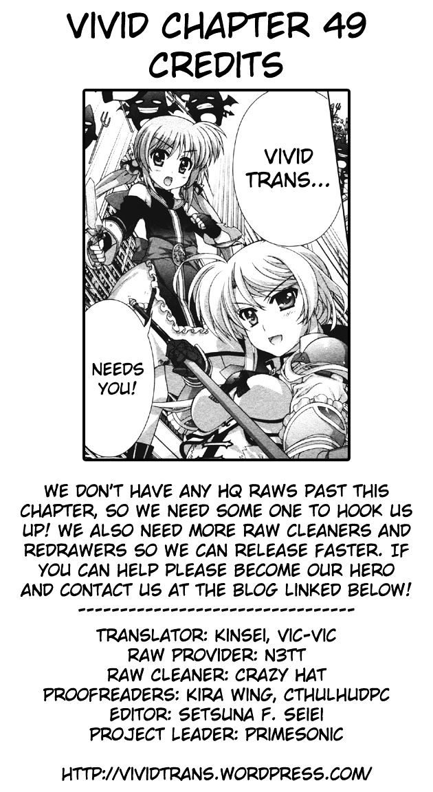 Mahou Shoujo Lyrical Nanoha Vivid Chapter 49 page 30 - Chapter 49 : Witch's Wish