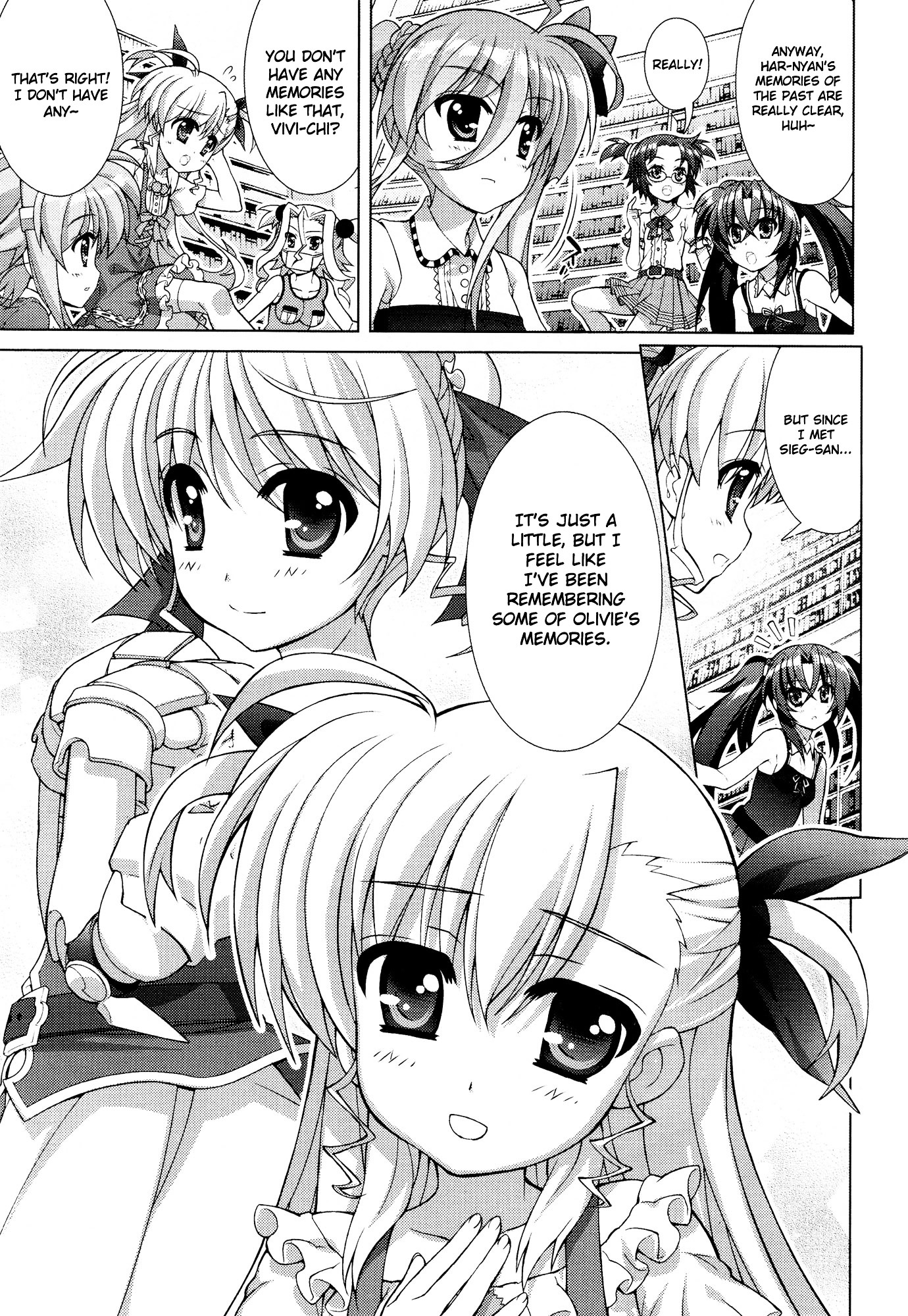Mahou Shoujo Lyrical Nanoha Vivid Chapter 52 page 11 - Chapter 52 : Memory;52 ☆ Jeremiah's Notes