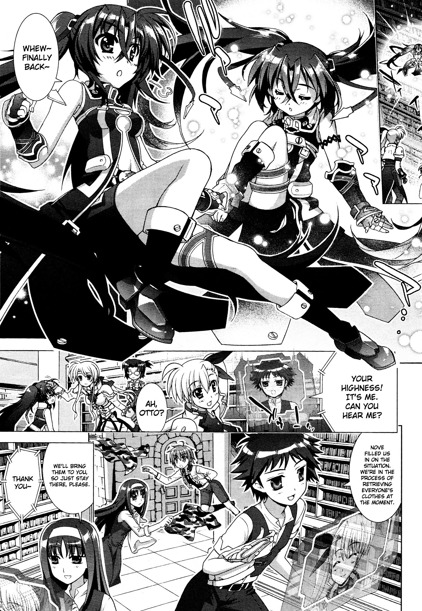 Mahou Shoujo Lyrical Nanoha Vivid Chapter 52 page 5 - Chapter 52 : Memory;52 ☆ Jeremiah's Notes