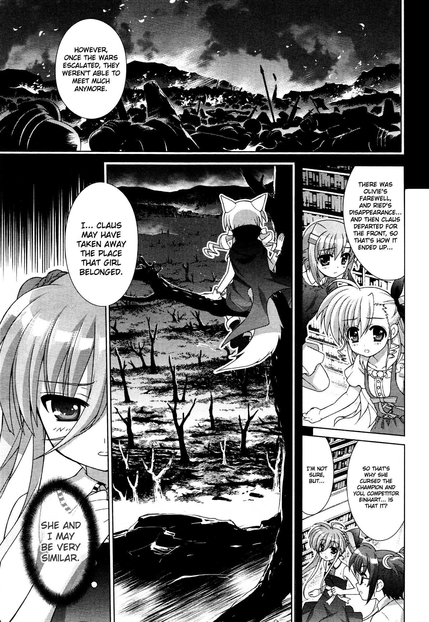 Mahou Shoujo Lyrical Nanoha Vivid Chapter 52 page 9 - Chapter 52 : Memory;52 ☆ Jeremiah's Notes