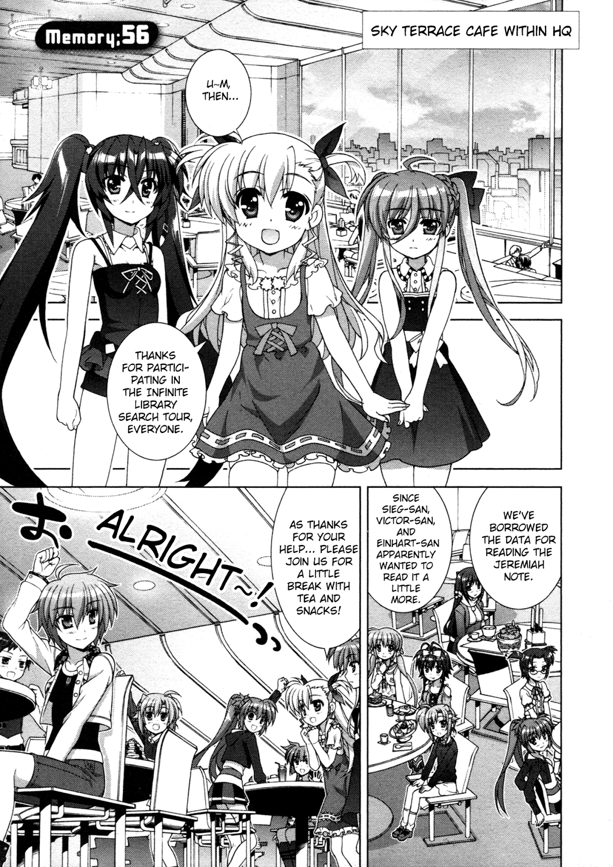 Mahou Shoujo Lyrical Nanoha Vivid Chapter 56 page 1 - Chapter 56: A Step Beyond the Past