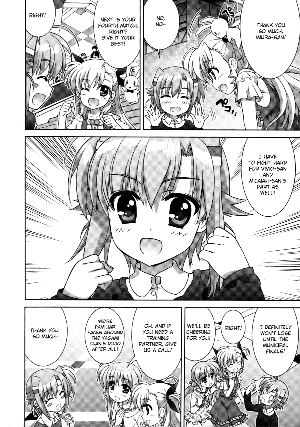 Mahou Shoujo Lyrical Nanoha Vivid Chapter 56 page 10 - Chapter 56: A Step Beyond the Past