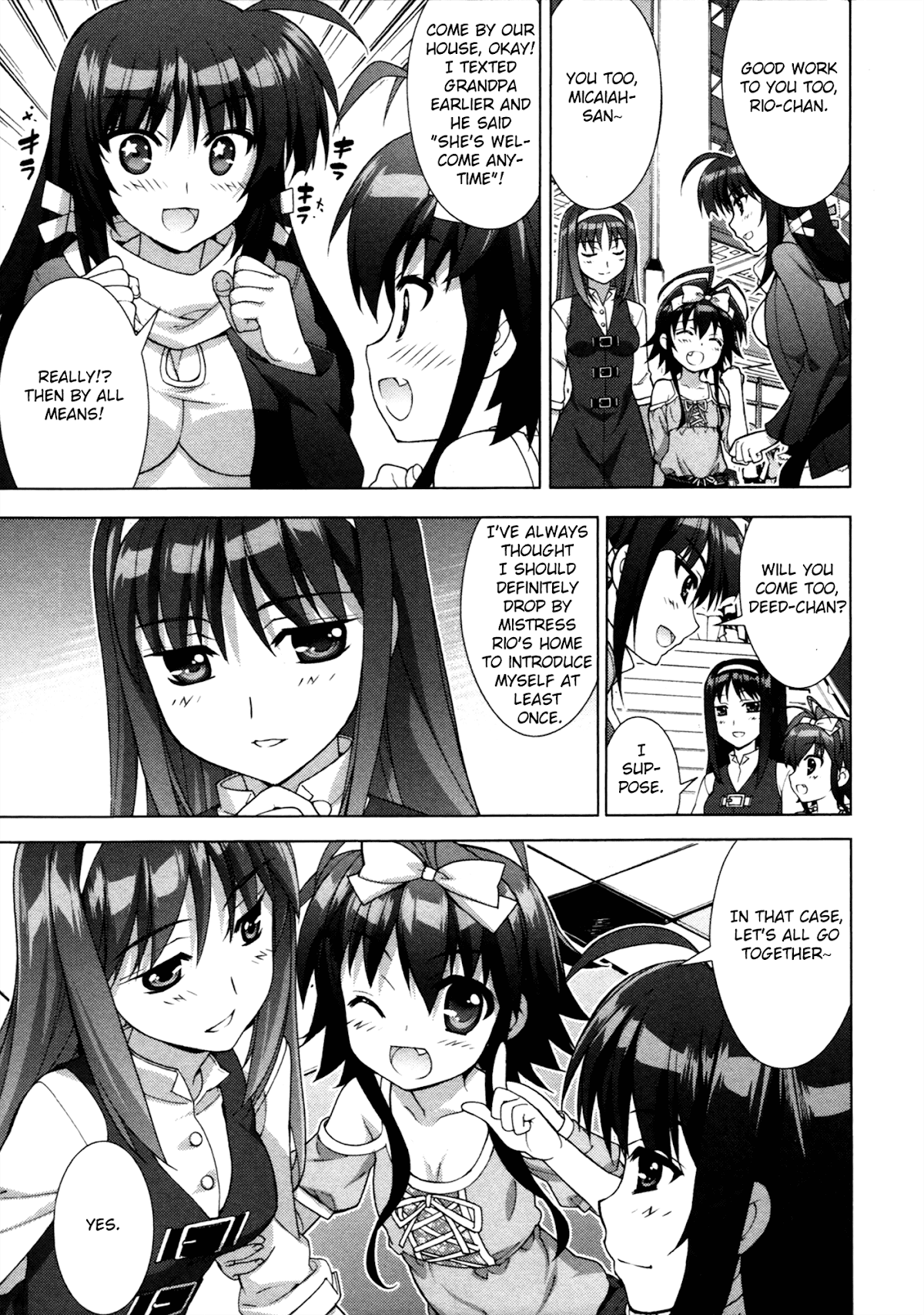 Mahou Shoujo Lyrical Nanoha Vivid Chapter 56 page 11 - Chapter 56: A Step Beyond the Past