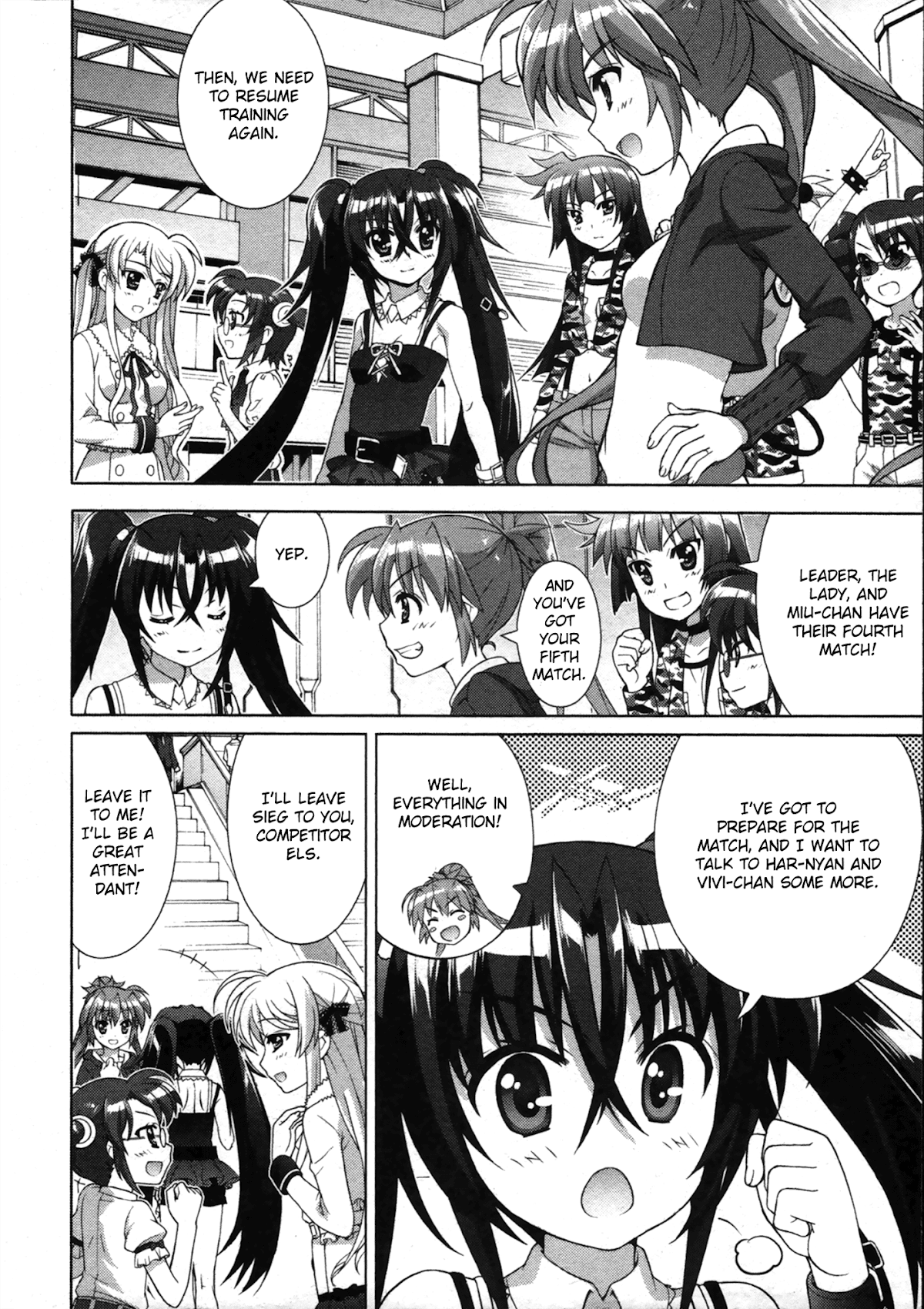 Mahou Shoujo Lyrical Nanoha Vivid Chapter 56 page 12 - Chapter 56: A Step Beyond the Past