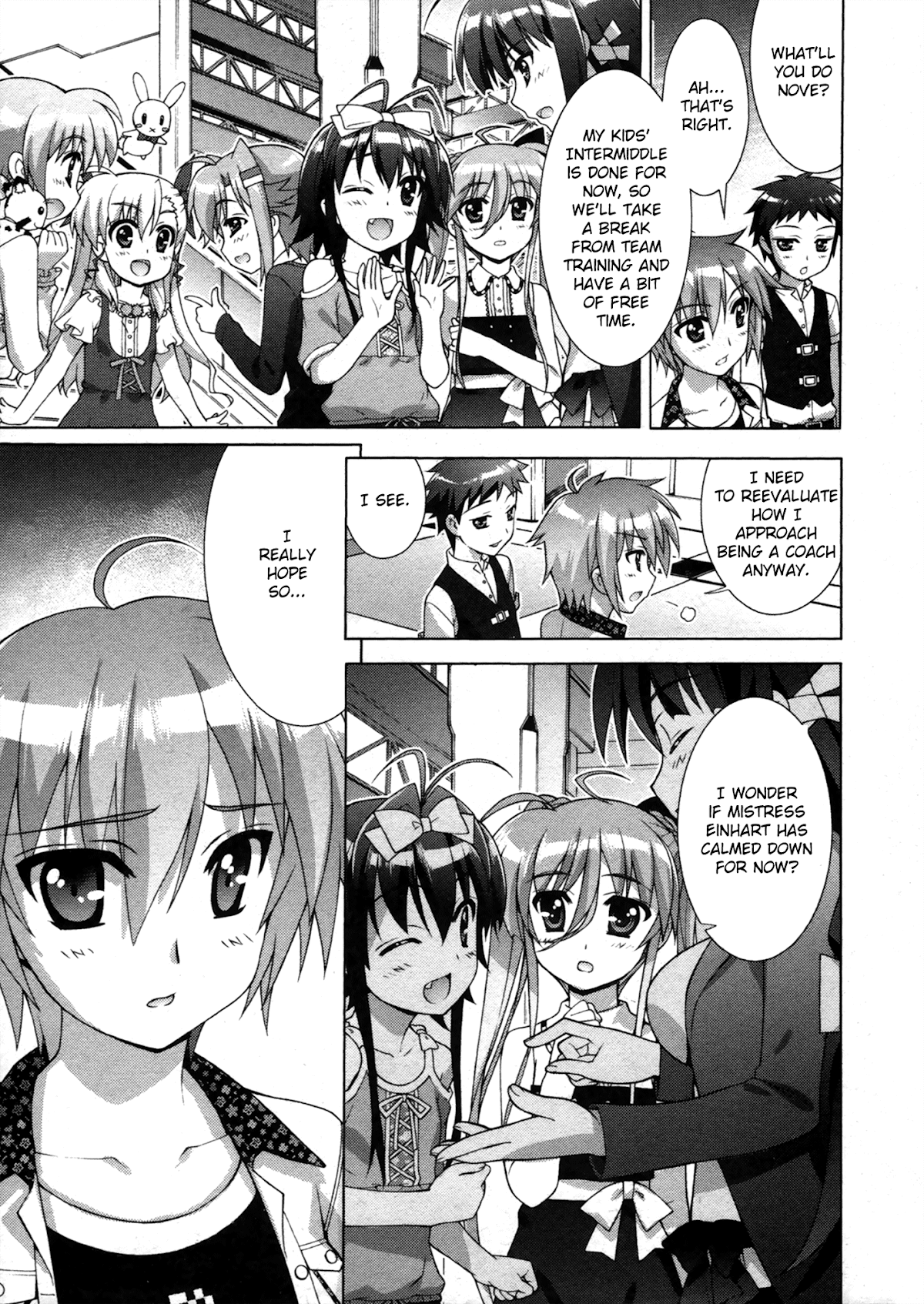 Mahou Shoujo Lyrical Nanoha Vivid Chapter 56 page 13 - Chapter 56: A Step Beyond the Past