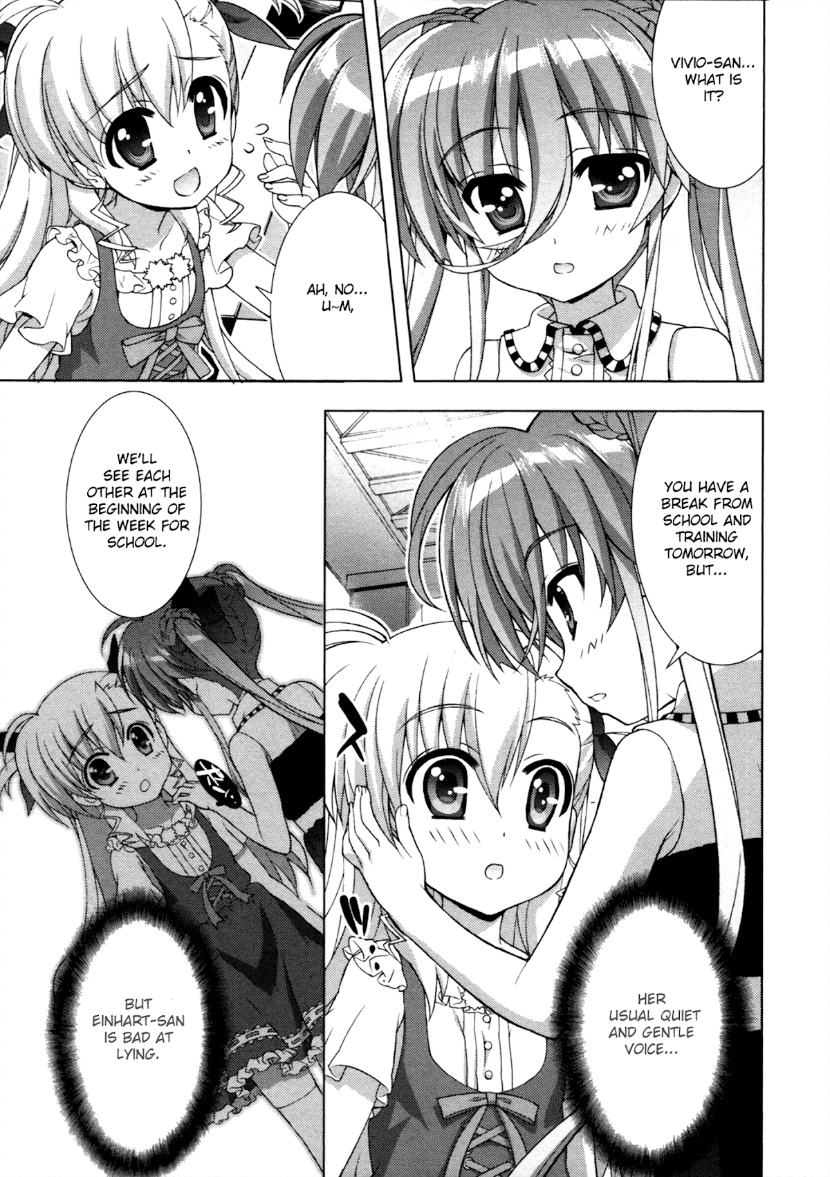 Mahou Shoujo Lyrical Nanoha Vivid Chapter 56 page 15 - Chapter 56: A Step Beyond the Past