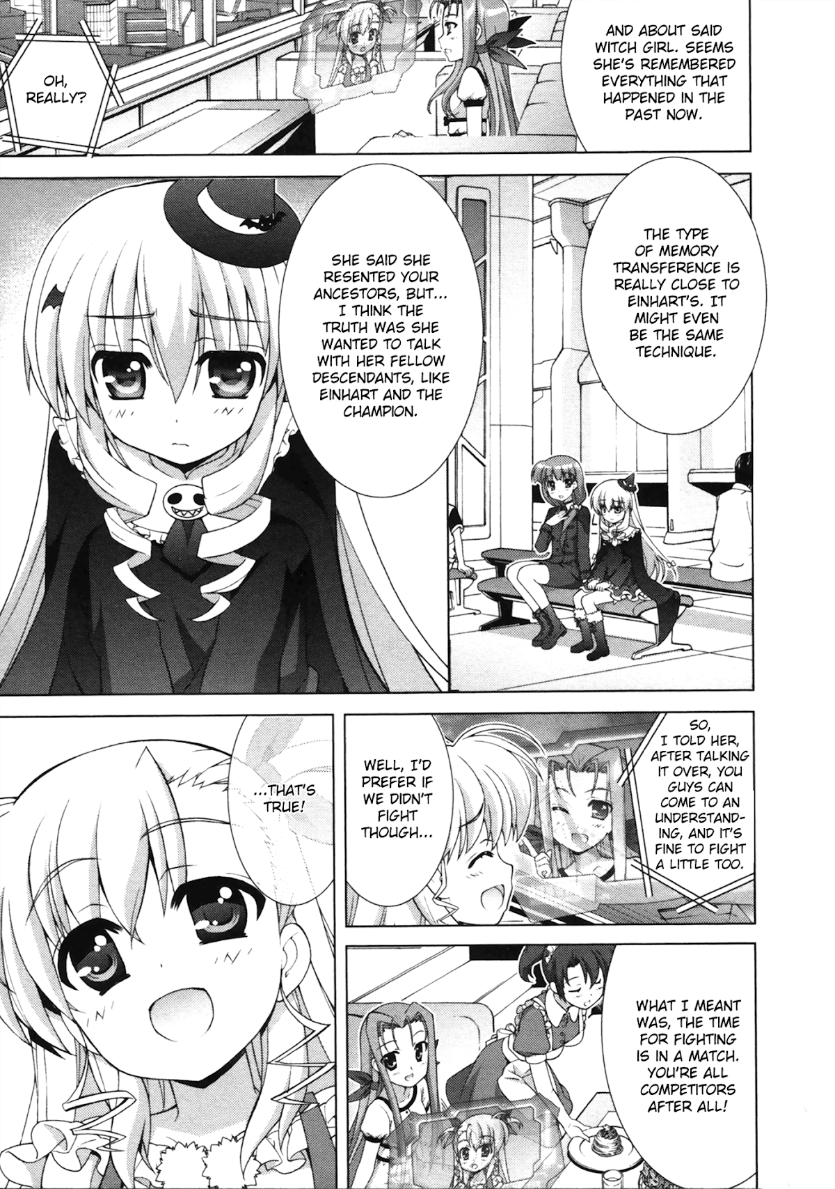 Mahou Shoujo Lyrical Nanoha Vivid Chapter 56 page 22 - Chapter 56: A Step Beyond the Past