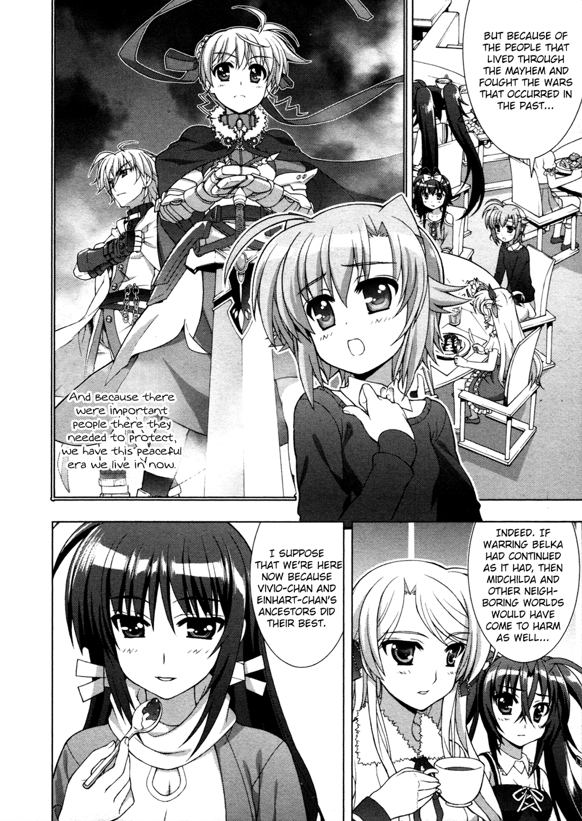 Mahou Shoujo Lyrical Nanoha Vivid Chapter 56 page 4 - Chapter 56: A Step Beyond the Past