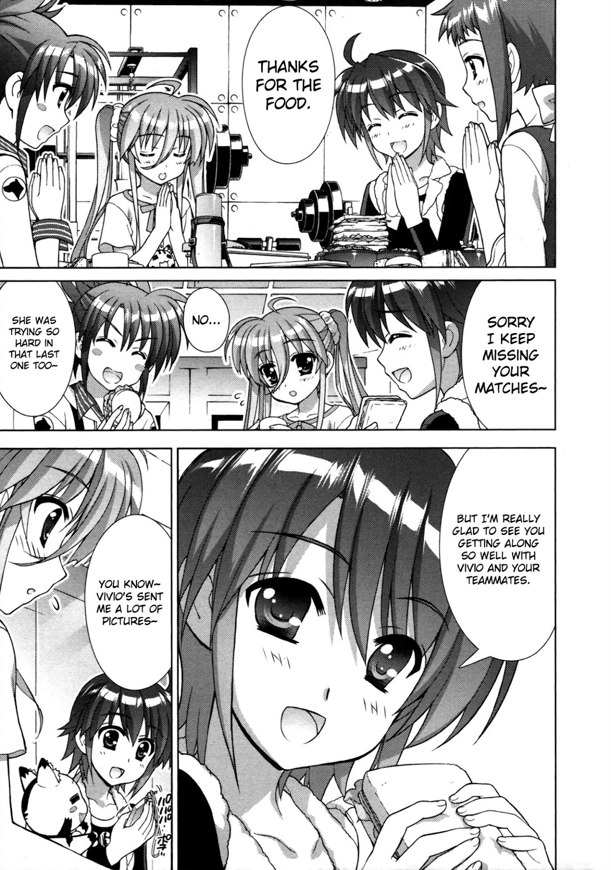 Mahou Shoujo Lyrical Nanoha Vivid Chapter 57 page 22 - Chapter 57: For Tomorrow