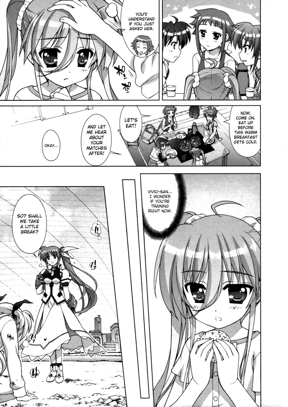 Mahou Shoujo Lyrical Nanoha Vivid Chapter 57 page 28 - Chapter 57: For Tomorrow