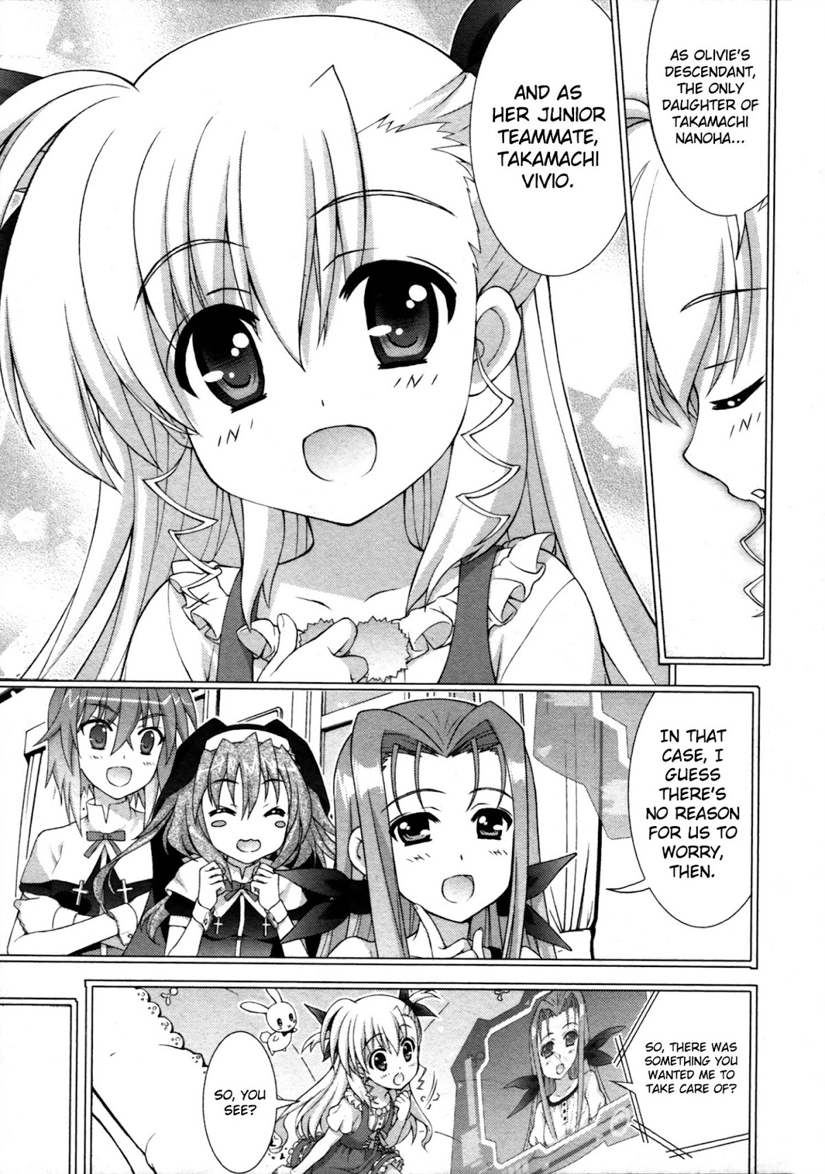 Mahou Shoujo Lyrical Nanoha Vivid Chapter 57 page 9 - Chapter 57: For Tomorrow