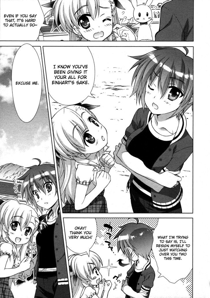Mahou Shoujo Lyrical Nanoha Vivid Chapter 58 page 10 - Chapter 58 : Fourth Match