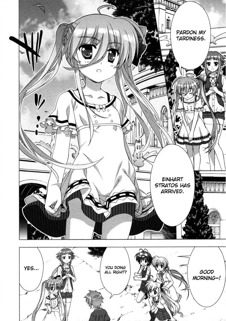 Mahou Shoujo Lyrical Nanoha Vivid Chapter 58 page 11 - Chapter 58 : Fourth Match