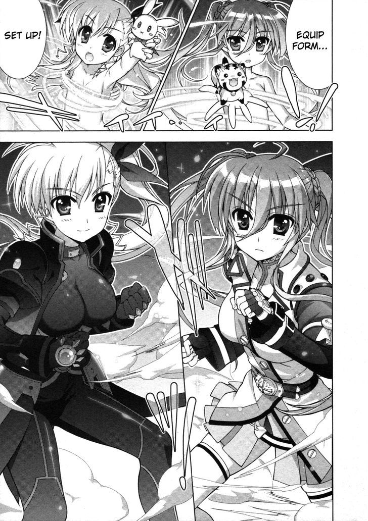 Mahou Shoujo Lyrical Nanoha Vivid Chapter 58 page 14 - Chapter 58 : Fourth Match