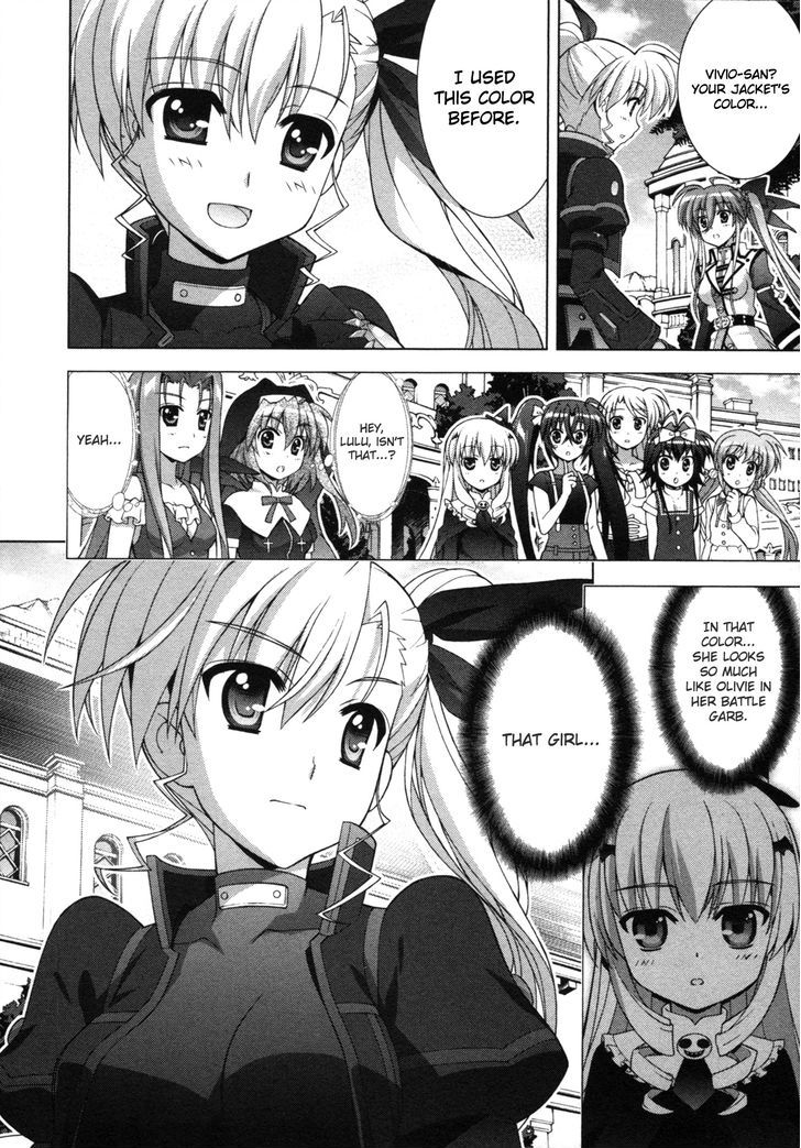 Mahou Shoujo Lyrical Nanoha Vivid Chapter 58 page 15 - Chapter 58 : Fourth Match