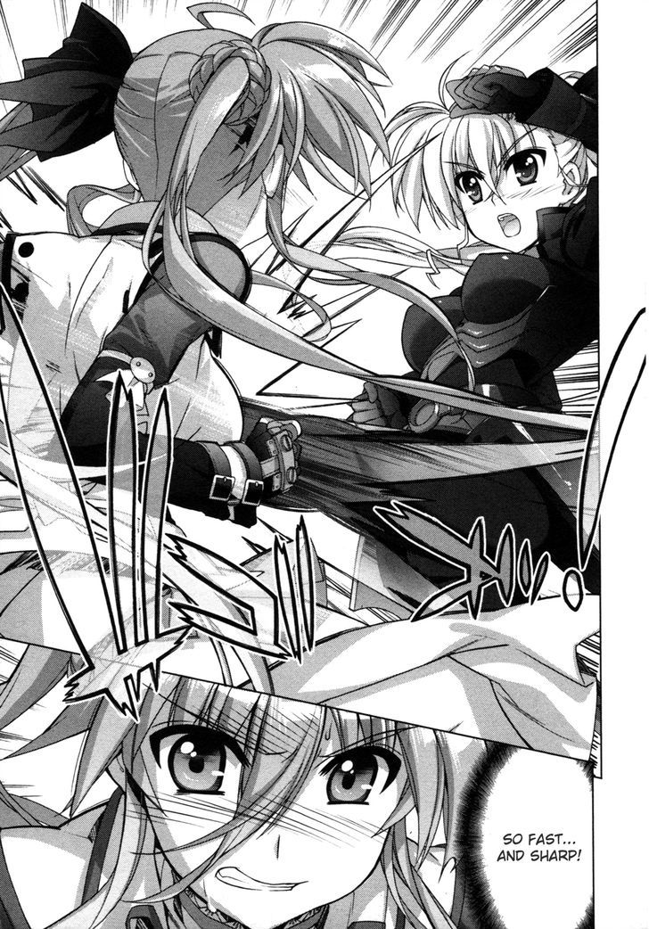 Mahou Shoujo Lyrical Nanoha Vivid Chapter 58 page 19 - Chapter 58 : Fourth Match