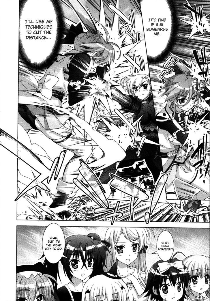 Mahou Shoujo Lyrical Nanoha Vivid Chapter 58 page 22 - Chapter 58 : Fourth Match