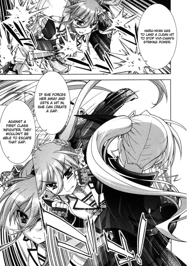 Mahou Shoujo Lyrical Nanoha Vivid Chapter 58 page 23 - Chapter 58 : Fourth Match