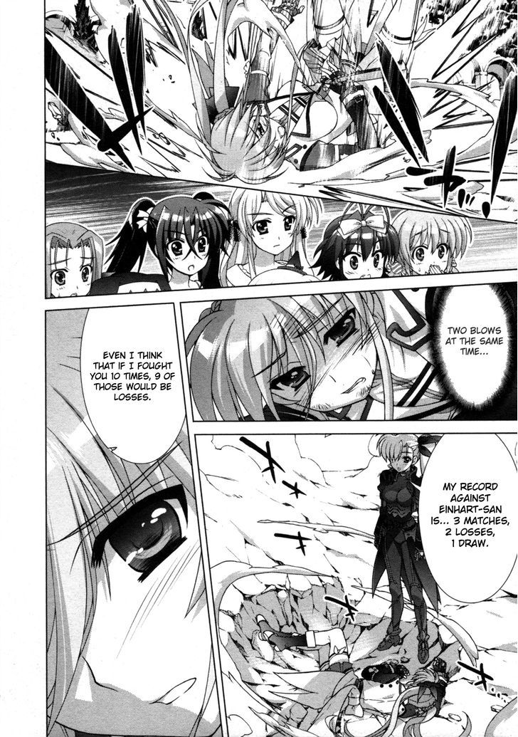 Mahou Shoujo Lyrical Nanoha Vivid Chapter 58 page 27 - Chapter 58 : Fourth Match