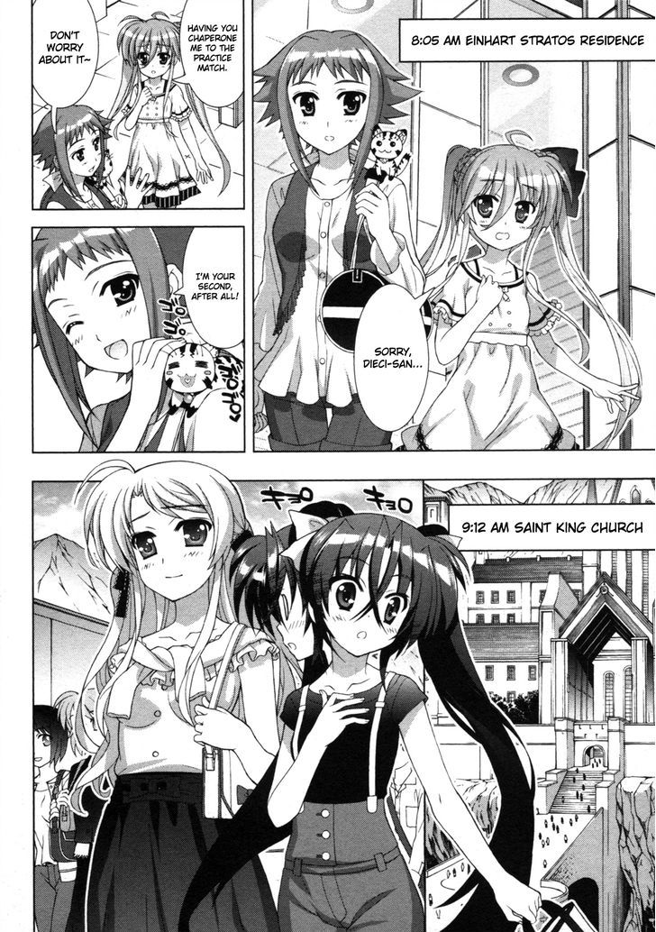 Mahou Shoujo Lyrical Nanoha Vivid Chapter 58 page 5 - Chapter 58 : Fourth Match