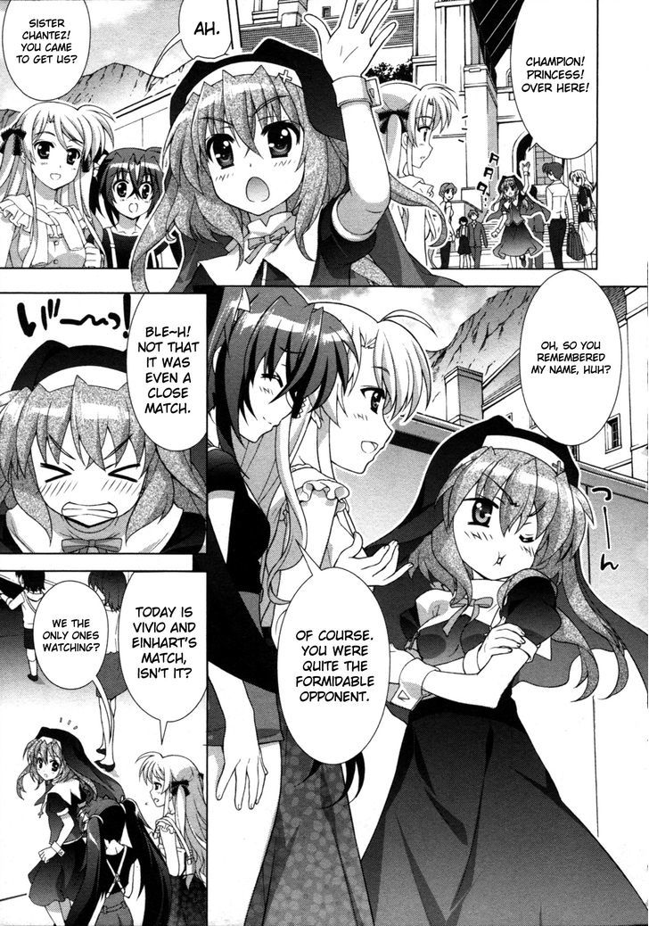 Mahou Shoujo Lyrical Nanoha Vivid Chapter 58 page 6 - Chapter 58 : Fourth Match