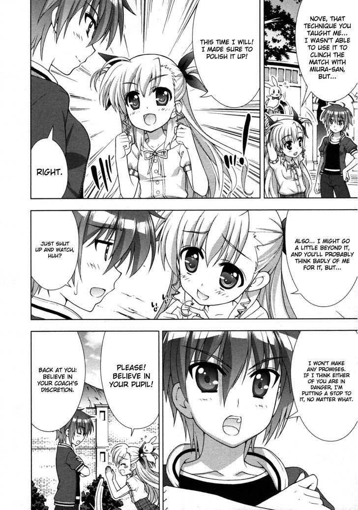 Mahou Shoujo Lyrical Nanoha Vivid Chapter 58 page 9 - Chapter 58 : Fourth Match