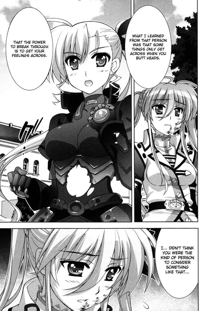 Mahou Shoujo Lyrical Nanoha Vivid Chapter 60 page 18 - Chapter 60 : The Power to Break Through