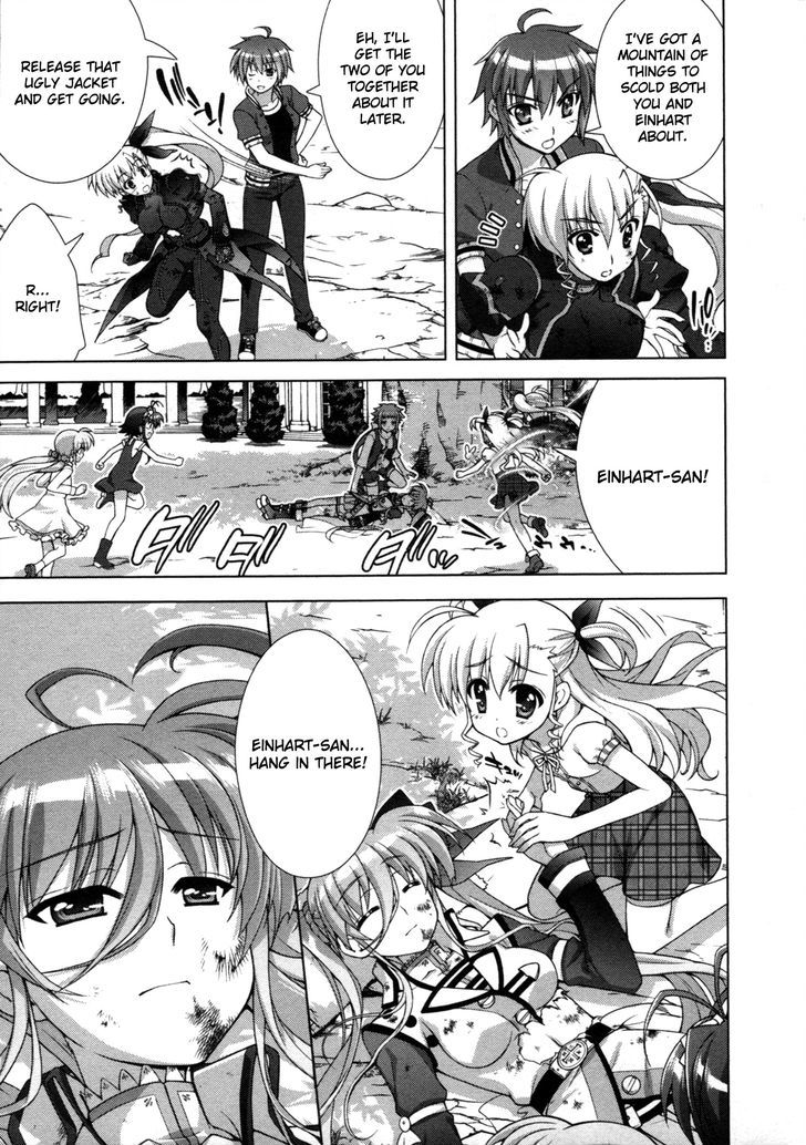 Mahou Shoujo Lyrical Nanoha Vivid Chapter 61 page 18 - Chapter 61 : Color of the Sky and the World