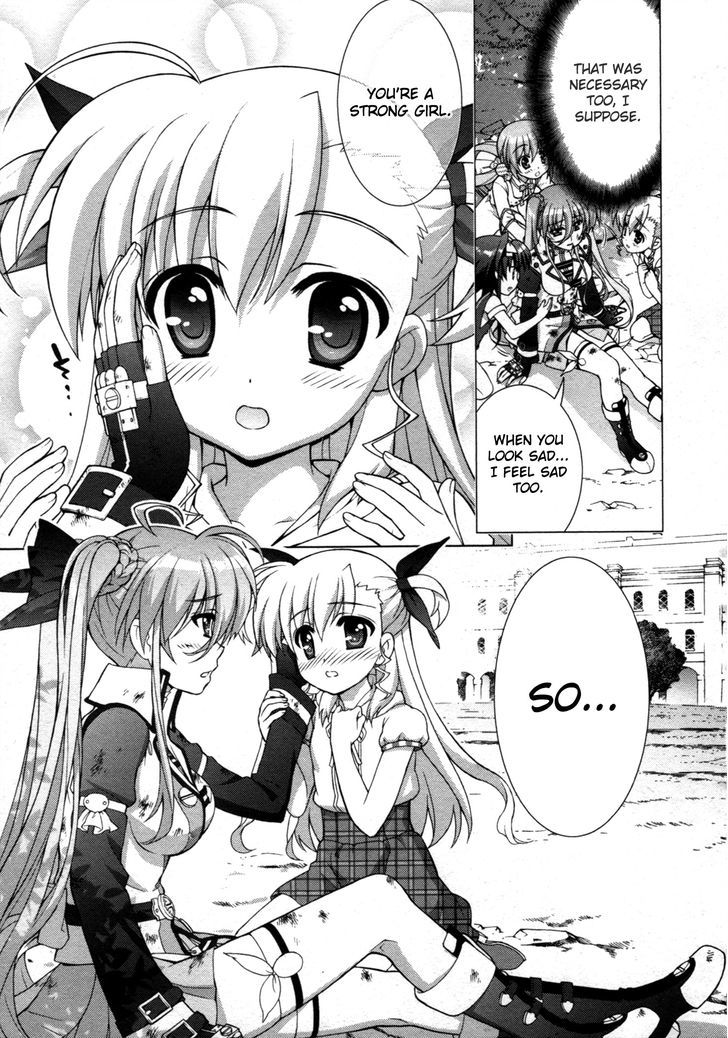 Mahou Shoujo Lyrical Nanoha Vivid Chapter 61 page 20 - Chapter 61 : Color of the Sky and the World