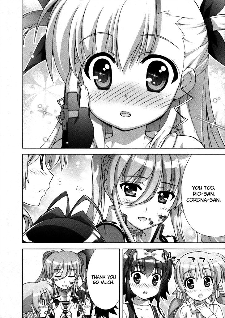 Mahou Shoujo Lyrical Nanoha Vivid Chapter 61 page 22 - Chapter 61 : Color of the Sky and the World