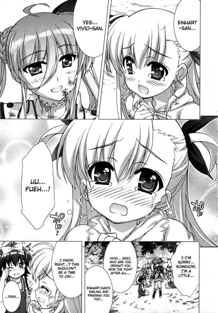 Mahou Shoujo Lyrical Nanoha Vivid Chapter 61 page 23 - Chapter 61 : Color of the Sky and the World