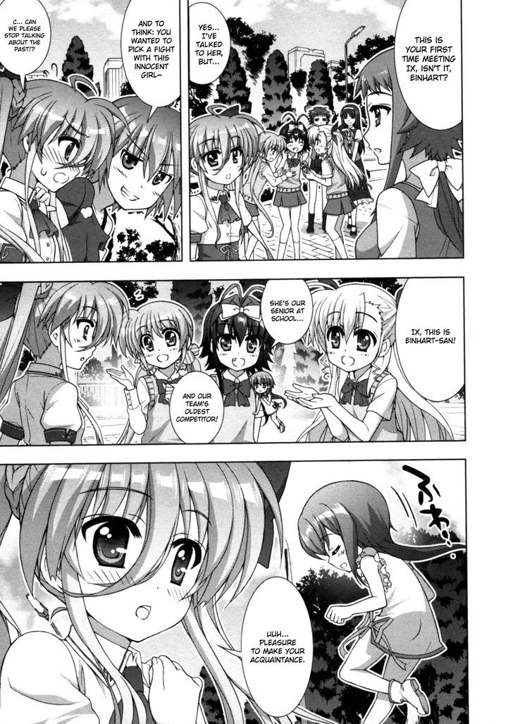 Mahou Shoujo Lyrical Nanoha Vivid Chapter 63 page 15 - Chapter 63 : Re:START