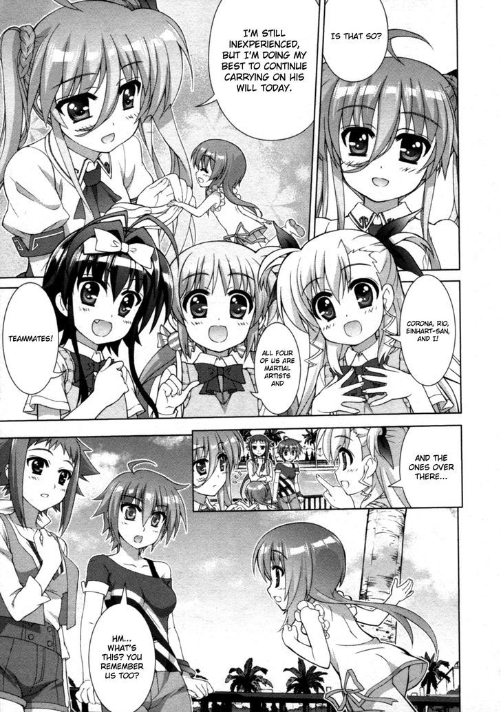 Mahou Shoujo Lyrical Nanoha Vivid Chapter 63 page 17 - Chapter 63 : Re:START