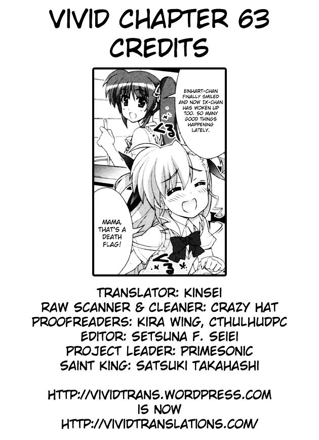 Mahou Shoujo Lyrical Nanoha Vivid Chapter 63 page 30 - Chapter 63 : Re:START