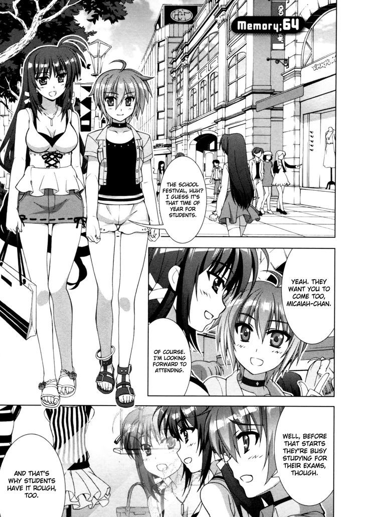 Mahou Shoujo Lyrical Nanoha Vivid Chapter 64 page 1 - Chapter 64 : School Life