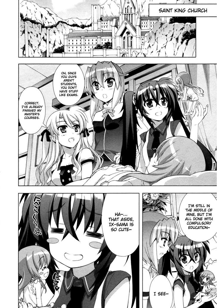 Mahou Shoujo Lyrical Nanoha Vivid Chapter 64 page 10 - Chapter 64 : School Life
