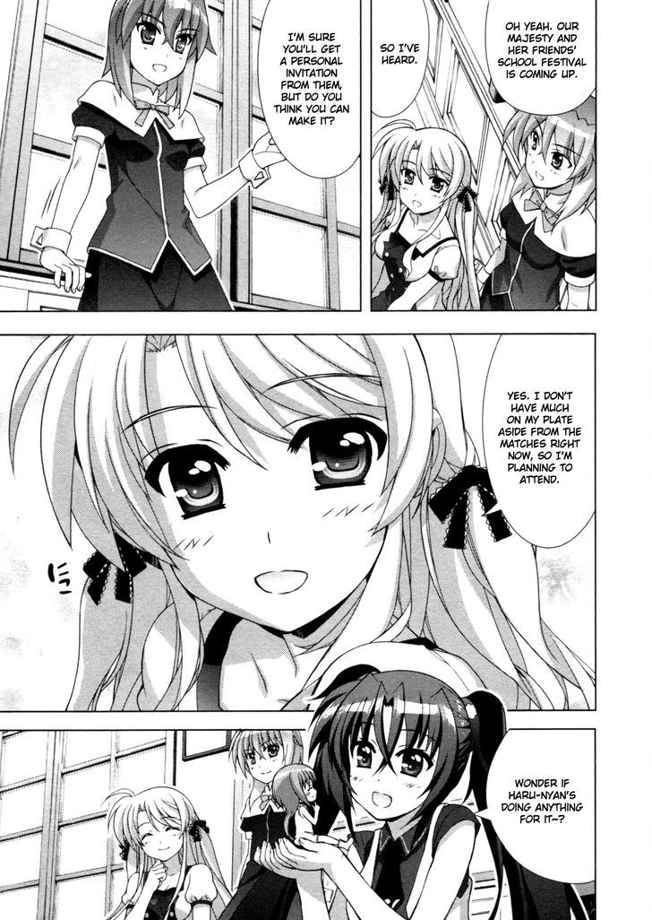 Mahou Shoujo Lyrical Nanoha Vivid Chapter 64 page 11 - Chapter 64 : School Life