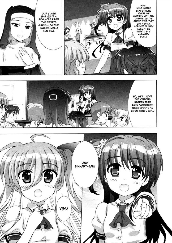 Mahou Shoujo Lyrical Nanoha Vivid Chapter 64 page 13 - Chapter 64 : School Life