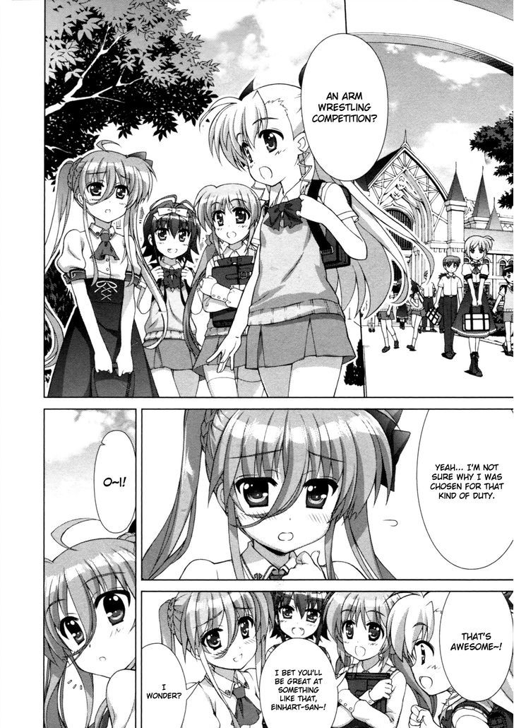 Mahou Shoujo Lyrical Nanoha Vivid Chapter 64 page 16 - Chapter 64 : School Life